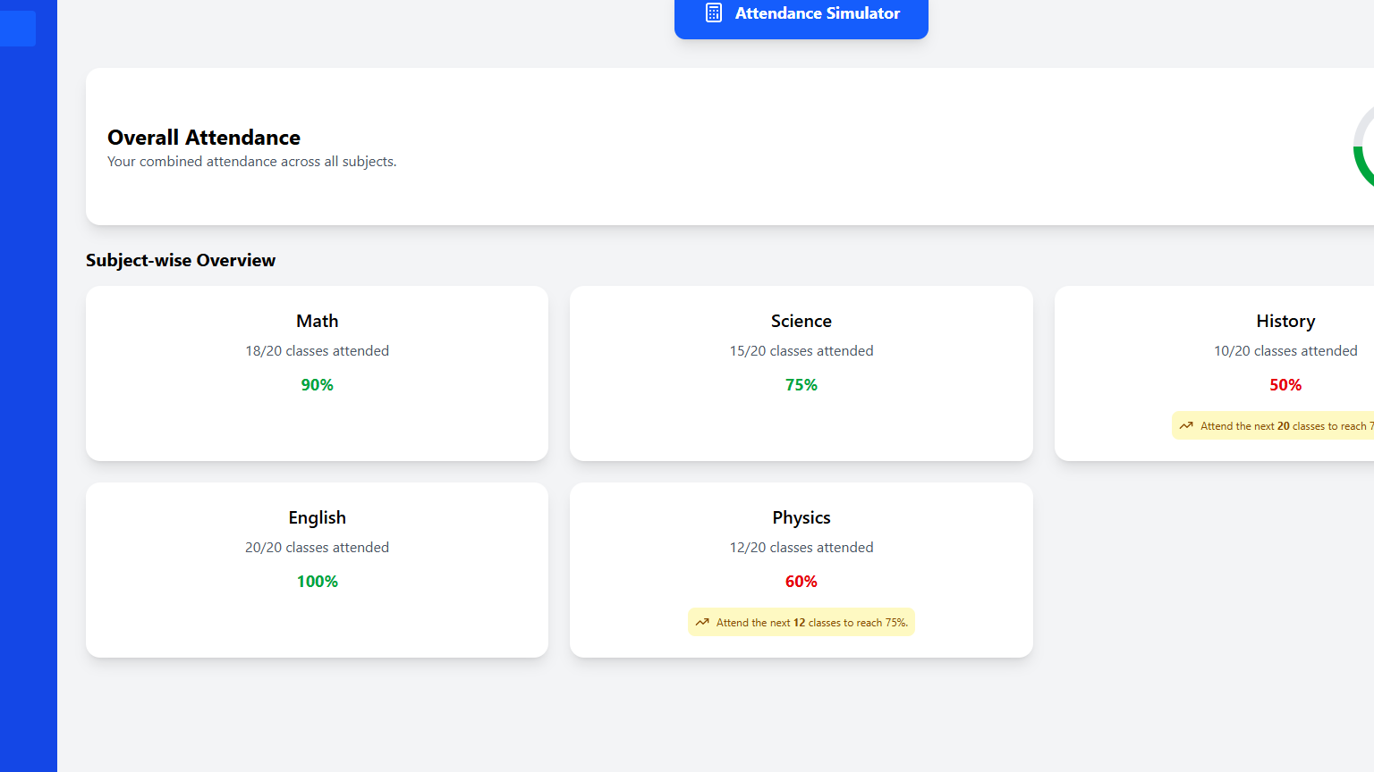 Face Attendance System